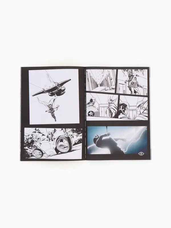 Супергеройская раскраска с дополненной реальностью, 19 анимаций