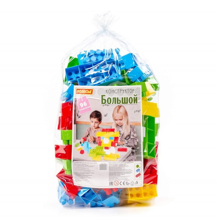 Конструктор «Большой», 96 деталей Конструктор «Большой», 96 деталей