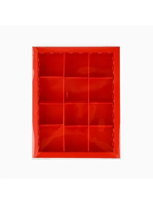 Коробка под 12 конфет с ячейками &laquo;С любовью&raquo;, 14.5&times;18.5&times;3 см