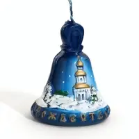 Свеча декоративная &laquo;Колокольчик Рождественский&raquo;, 6&times;6&times;7 см