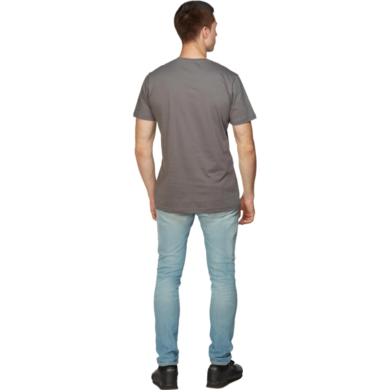 Футболка (160г) с кор.рукавом т.сер.(XL)