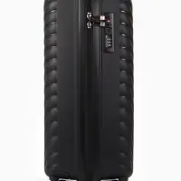 Чемодан на колёсах, 20", кодовый замок, 36&times;20&times;54 см, чёрный