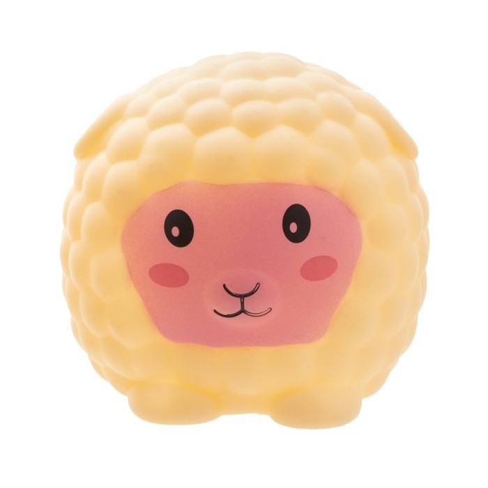 Ночник Ночник "Барашек" LED от батареек LR44 желтый 9х9х8 см RISALUX