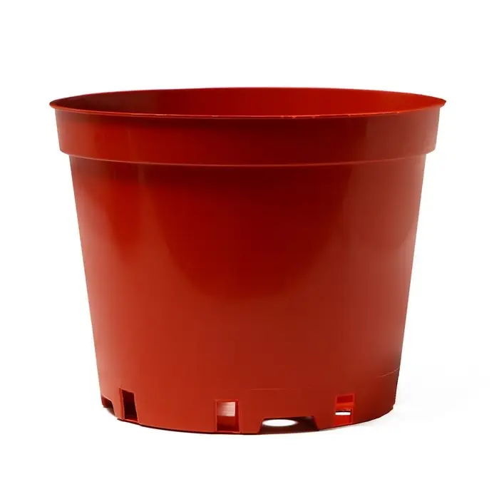 Горшок для рассады, 5 л, d=22 см, h=18 см, пластик, терракот, Greengo