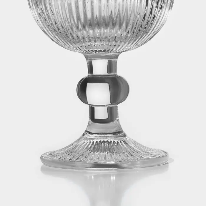 Бокал для вина Magistro &laquo;Грани&raquo;, 250 мл, 8&times;14.5 см, стекло, прозрачный