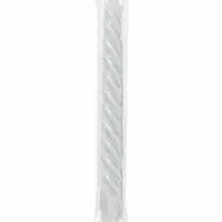 Свеча витая, 2.3&times;24.5 см, 5 ч, 50 г, серая