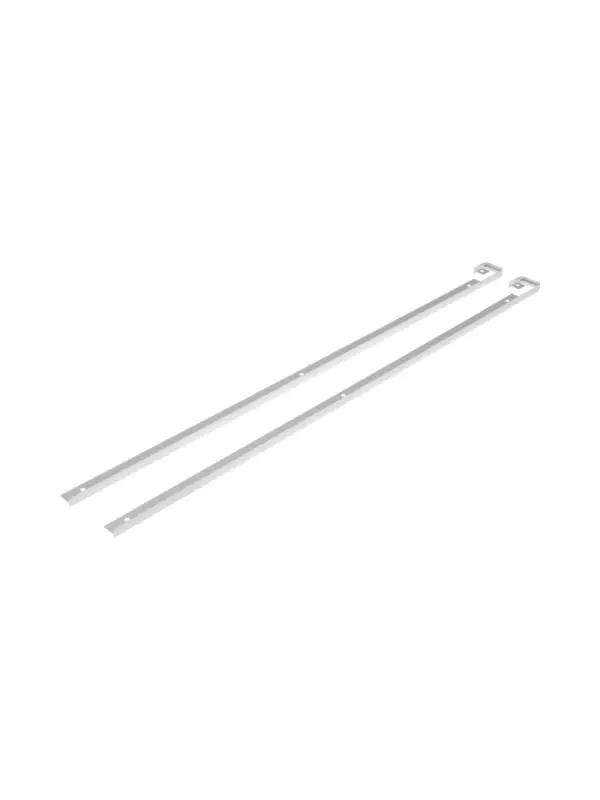 Планка для столешницы щелевая CAPPIO, 28 мм, цвет хром, набор 2 шт.