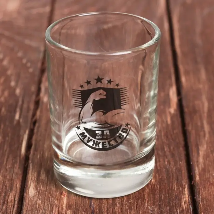 Стопки с нанесением, МИКС Стопки с нанесением, МИКС