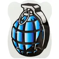 Прикол бомбочка &laquo;Граната&raquo;, 9.5&times;7&times;1 см, цвета МИКС