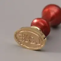 Печать для сургуча с пластиковой ручкой &laquo;Жуткая любовь&raquo;, 6.3&times;3&times;2 см
