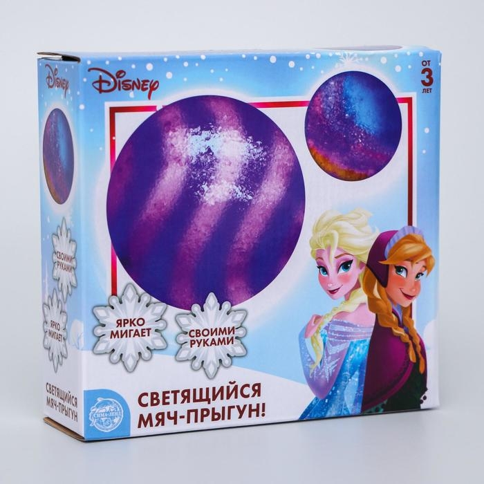 Набор для опытов «Холодное сердце: Прыгающий мяч», 1 форма, 3 цвета Набор для опытов «Холодное сердце: Прыгающий мяч», 1 форма, 3 цвета