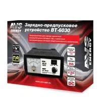 Зарядное устройство для автомобильного аккумулятора AVS BT-6030 (20A) 12V