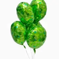 Воздушный шар фольгированный 18" &laquo;Пиксели&raquo;, 5 штук