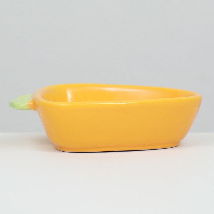 Миска керамическая для грызунов Миска керамическая для грызунов "Морковь" 11 х 8,5 см