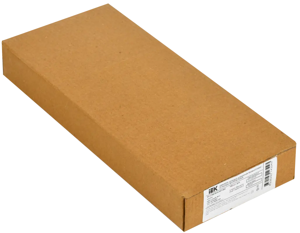 ARMAFIX Клемма пружинная CX2.5-4 BU 2,5мм2 четырехконтактная синяя IEK