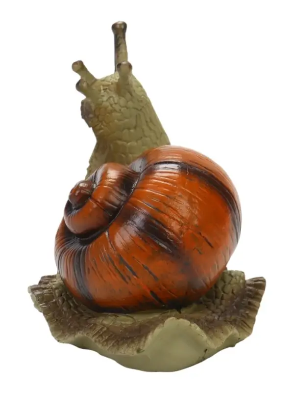 Садовая фигура из полистоуна &laquo;Улитка&raquo;, 18&times;12&times;13 см