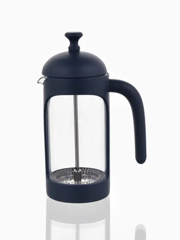 Заварочный чайник френч - пресс Magistro &laquo;Хельсинки&raquo;, 350 мл, стекло, тёмно-синий