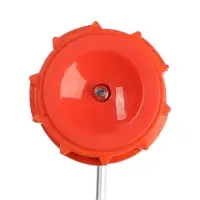 Валик декоративный ТУНДРА, резиновый, &laquo;кирпичи&raquo;, рукоятка d=6 мм, 180 мм