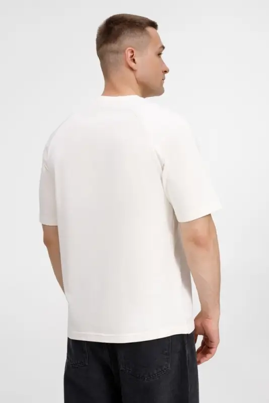 Футболка оверсайз унисекс Avenu, молочно-белая, размер XL/XXL Футболка оверсайз унисекс Avenu, молочно-белая, размер XL/XXL