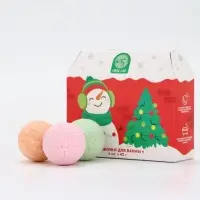 Бомбочки для ванны в домике «Снеговик», набор 6 шт х 40 г, URAL LAB