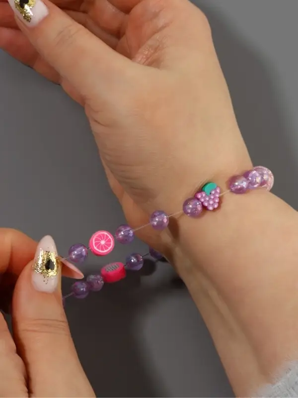 Нить для плетения, эластичная, 100&plusmn;1 м, d=1 мм, прозрачная