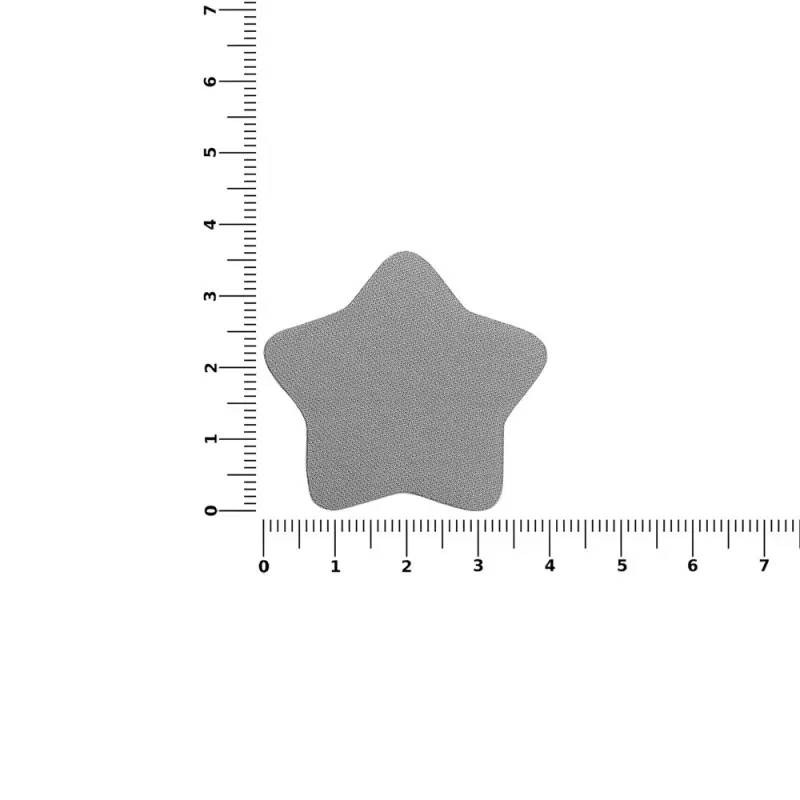 Наклейка тканевая Lunga Bial, M, серая Наклейка тканевая Lunga Bial, M, серая