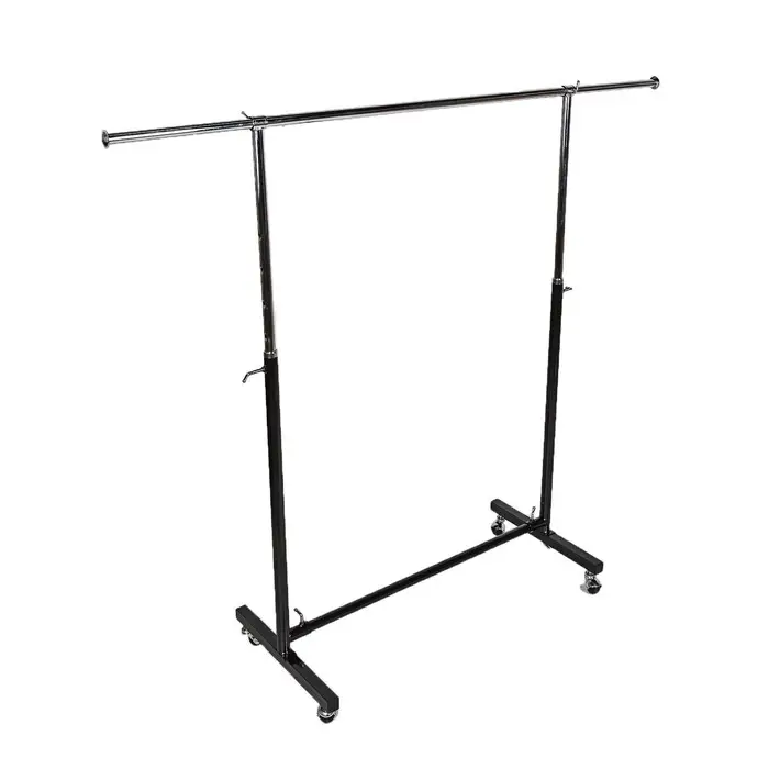 Вешало П-образное, чёрное 90-170×44×75-150 см Вешало П-образное, чёрное 90-170×44×75-150 см