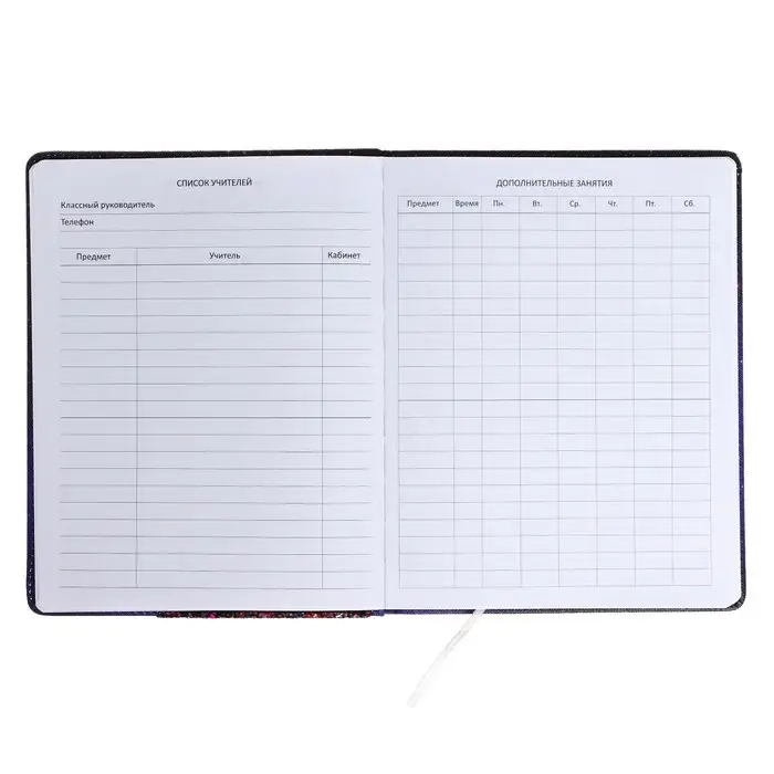 Дневник универсальный для 1-11 класса Galaxy Girl, твёрдая обложка, искусственная кожа, с поролоном, ляссе, 80 г/м2