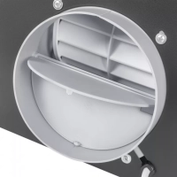 Вытяжка встраиваемая HBB 6035 IX серебристый