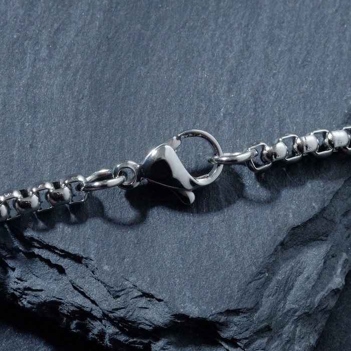 Кулон-амулет «Помпеи» амулет звезда Давида, цвет чернёное серебро, 70 см