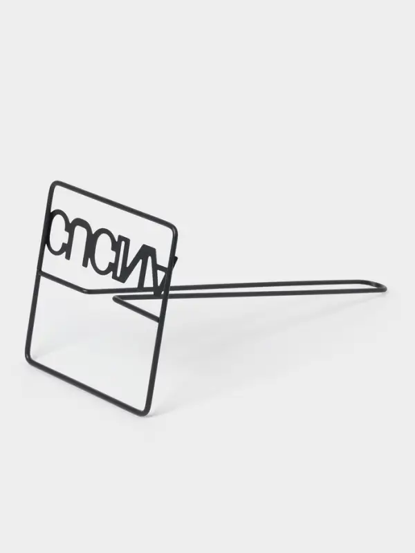 Держатель для бумажных полотенец настольный Доляна, 13.5&times;15.5&times;29 см, чёрный