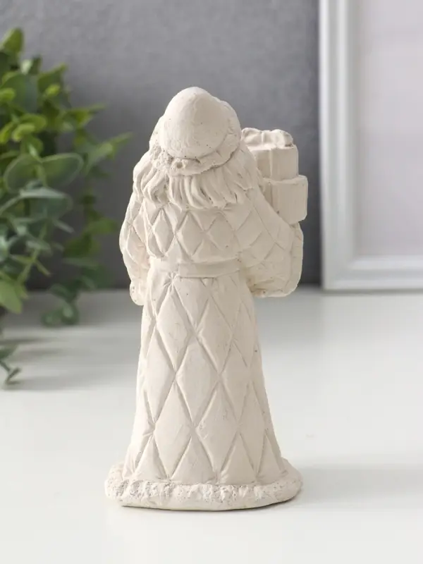 Фигура «Дед мороз» 15×8×5.5 см, натуральный