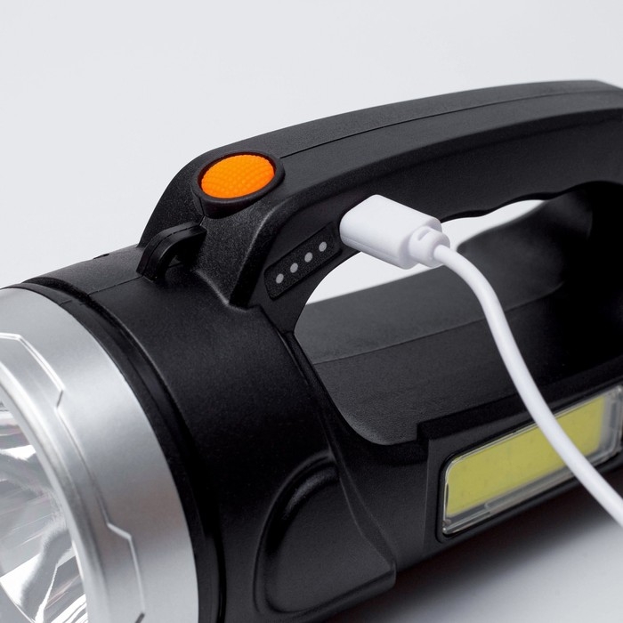 Фонарь прожекторный аккумуляторный, 30 Вт, 1500 мАч, LED, COB, 15 х 7 х 6.6 см Фонарь прожекторный аккумуляторный, 30 Вт, 1500 мАч, LED, COB, 15 х 7 х 6.6 см