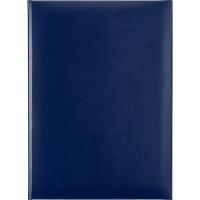 Папка адресная КОНКОРД, синий, А4