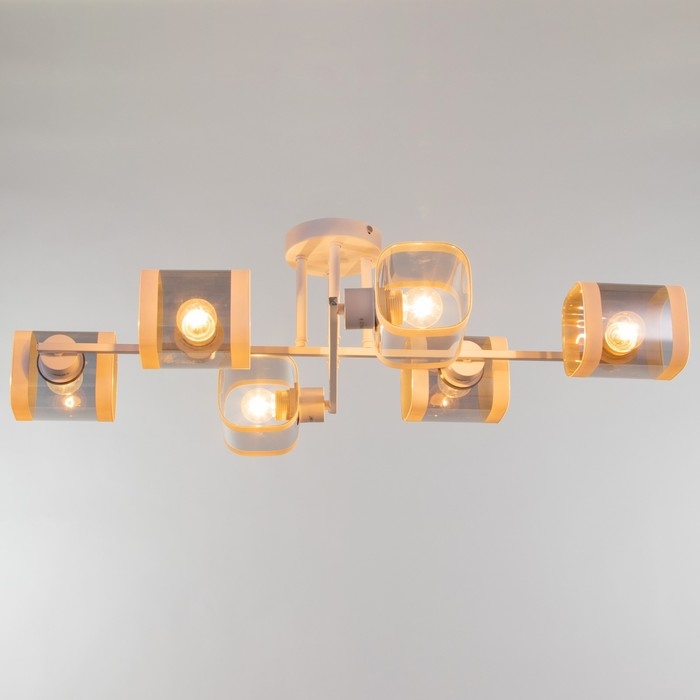 Люстра ГАЛЛОП Люстра ГАЛЛОП "Тонни" 6х60Вт Е27 белый