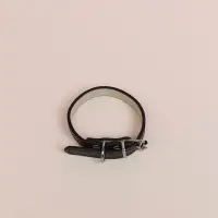 VETTA Ошейник для домашних животных, искусственная кожа, 1,5х29,5 см, обхват 18,5х26,5 см