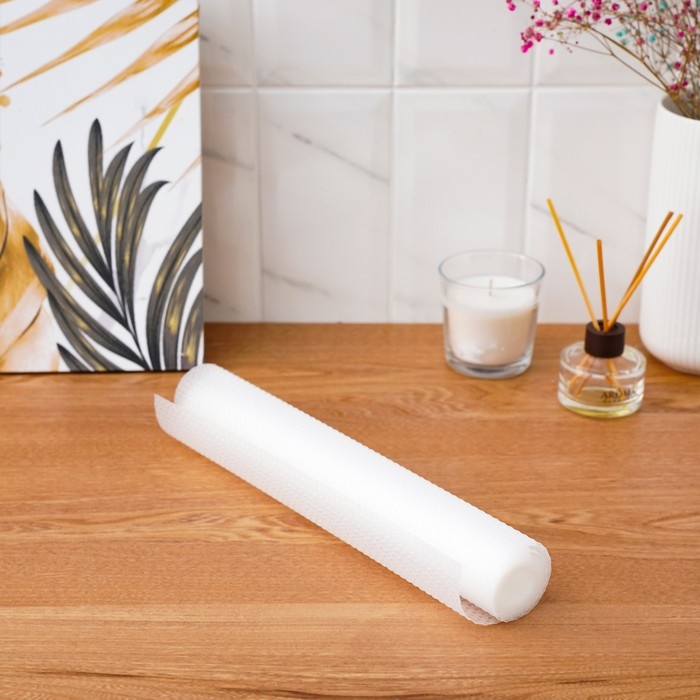 Коврик противоскользящий Доляна «Круги», 30×150 см, прозрачный Коврик противоскользящий Доляна «Круги», 30×150 см, прозрачный