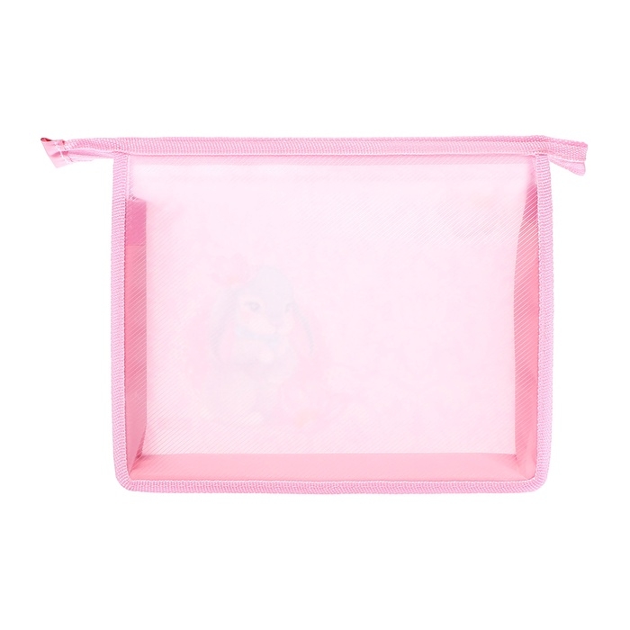 Папка для тетрадей А5, 230 х 190 х 50 мм, молния сверху, пластиковая, Calligrata  Папка для тетрадей А5, 230 х 190 х 50 мм, молния сверху, пластиковая, Calligrata "Зайчик"