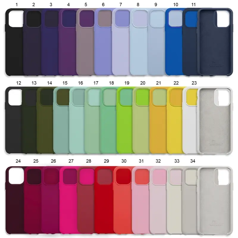 Чехол iPh 13 Pro (6.1) Silicon case APL WS (с лого)