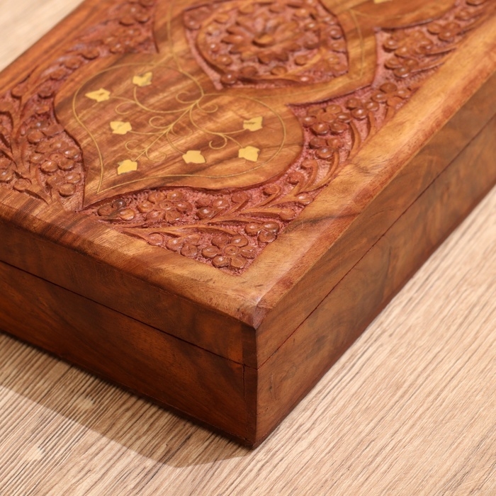 Шкатулка дерево  Шкатулка дерево "Ларец" 25х15х6 см