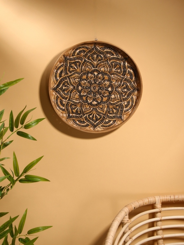 Панно настенное 34 см, бамбук Панно настенное 34 см, бамбук