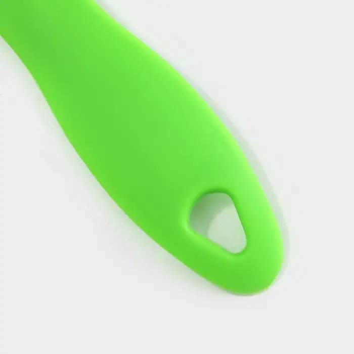 Овощечистка Доляна «Смайлик», 15 см, зелёная Овощечистка Доляна «Смайлик», 15 см, зелёная