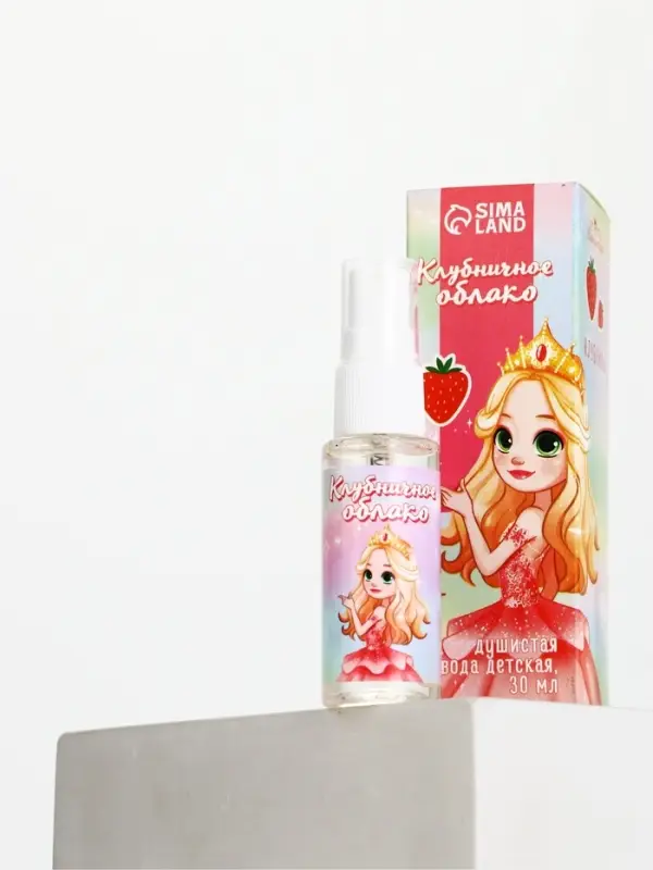 Душистая вода детская &laquo;Клубничное облако&raquo; с ароматом клубники, 30 мл
