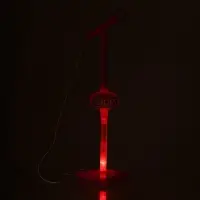 Микрофон ZABIAKA Микрофон на стойке &laquo;Ты звезда&raquo;, высота 80 см, розовый