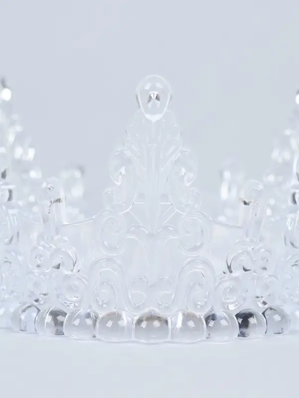 Корона для торта &laquo;Хрусталь&raquo;, цвет белый