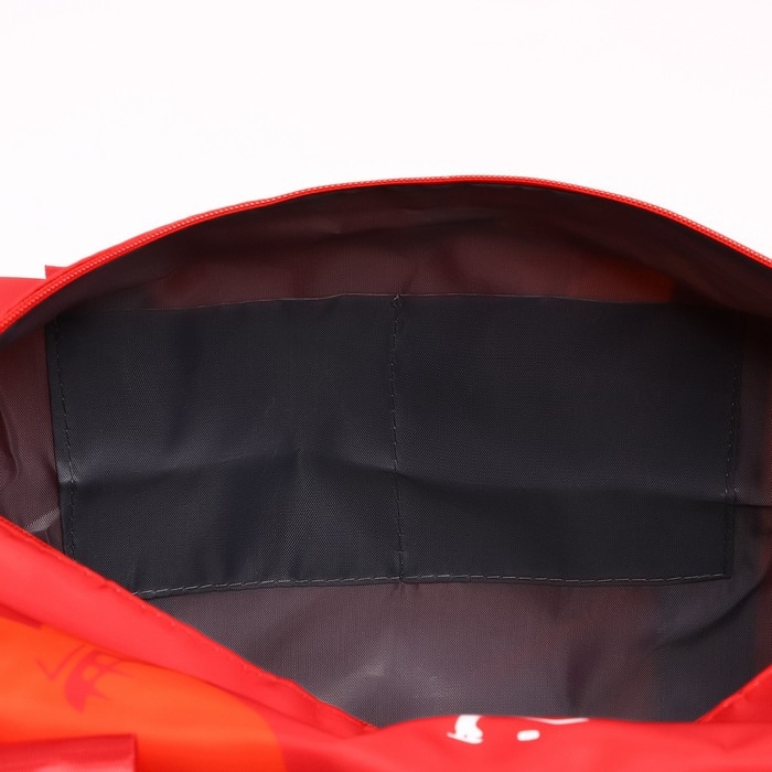 Сумка спортивная «RUSSIAN HOKEY», 47 x 28 x 24 см, цвет красный