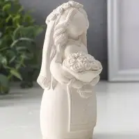 Фигура «Берегиня невеста», 14×6.5×7 см, натуральный