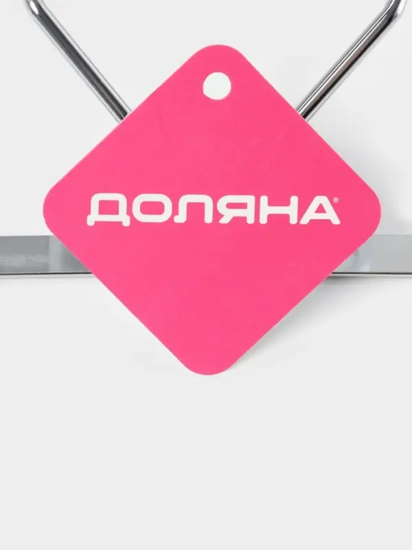 Сушилка для бокалов Доляна, 2 направляющих, 34&times;6&times;22.5 см, хромированная