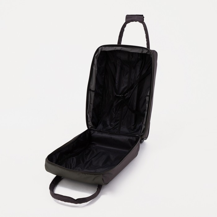 Чемодан малый 20 Чемодан малый 20", сумка дорожная на молнии, цвет хаки