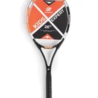 Ракетка для большого тенниса детская BOSHIKA EXPERT KIDS, алюминий, графит, 26''